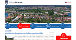 Desktop Screenshot of mestovracov.cz